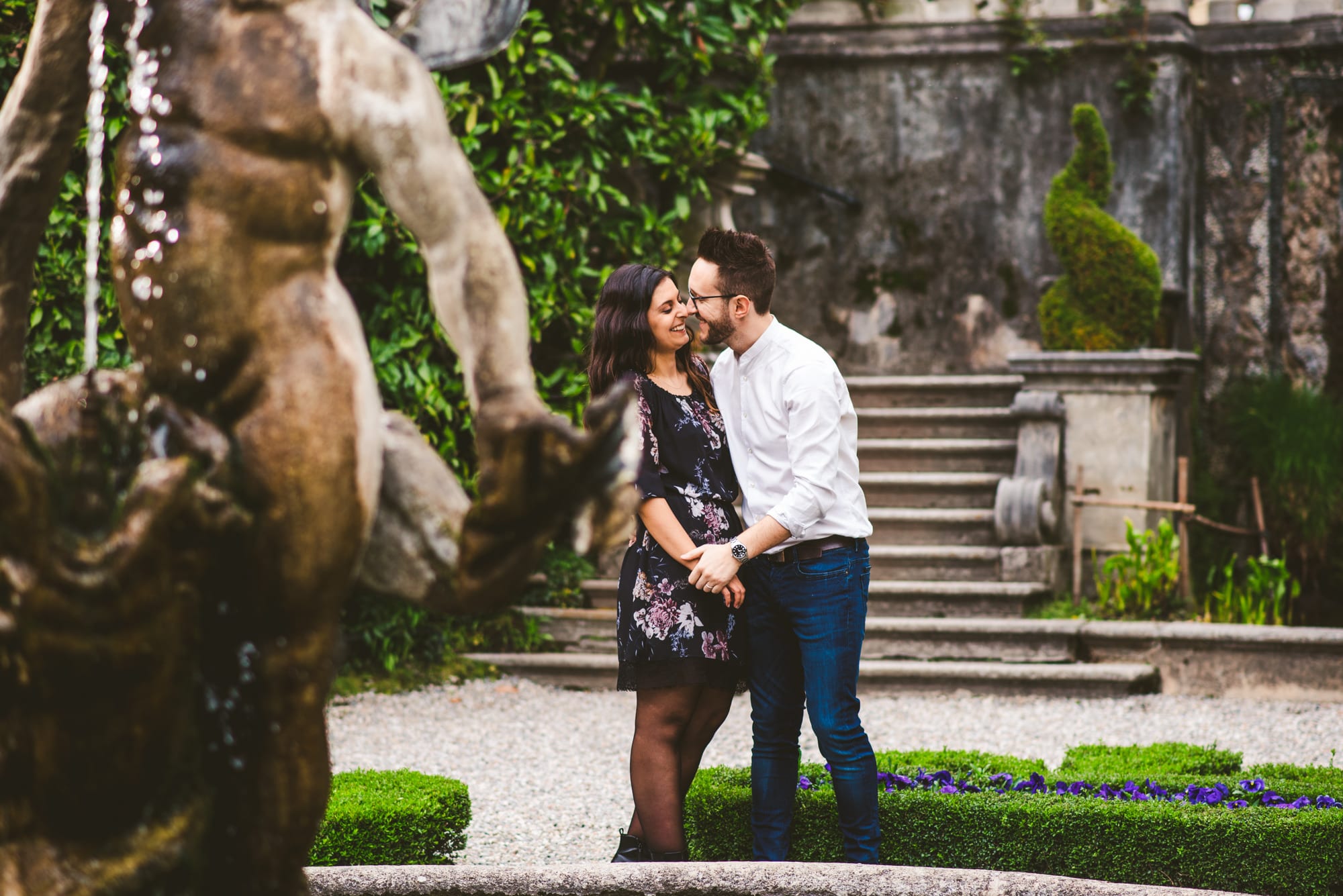 Paolo Lamperti Fotografo di matrimonio engagement como tremezzo villa carlotta