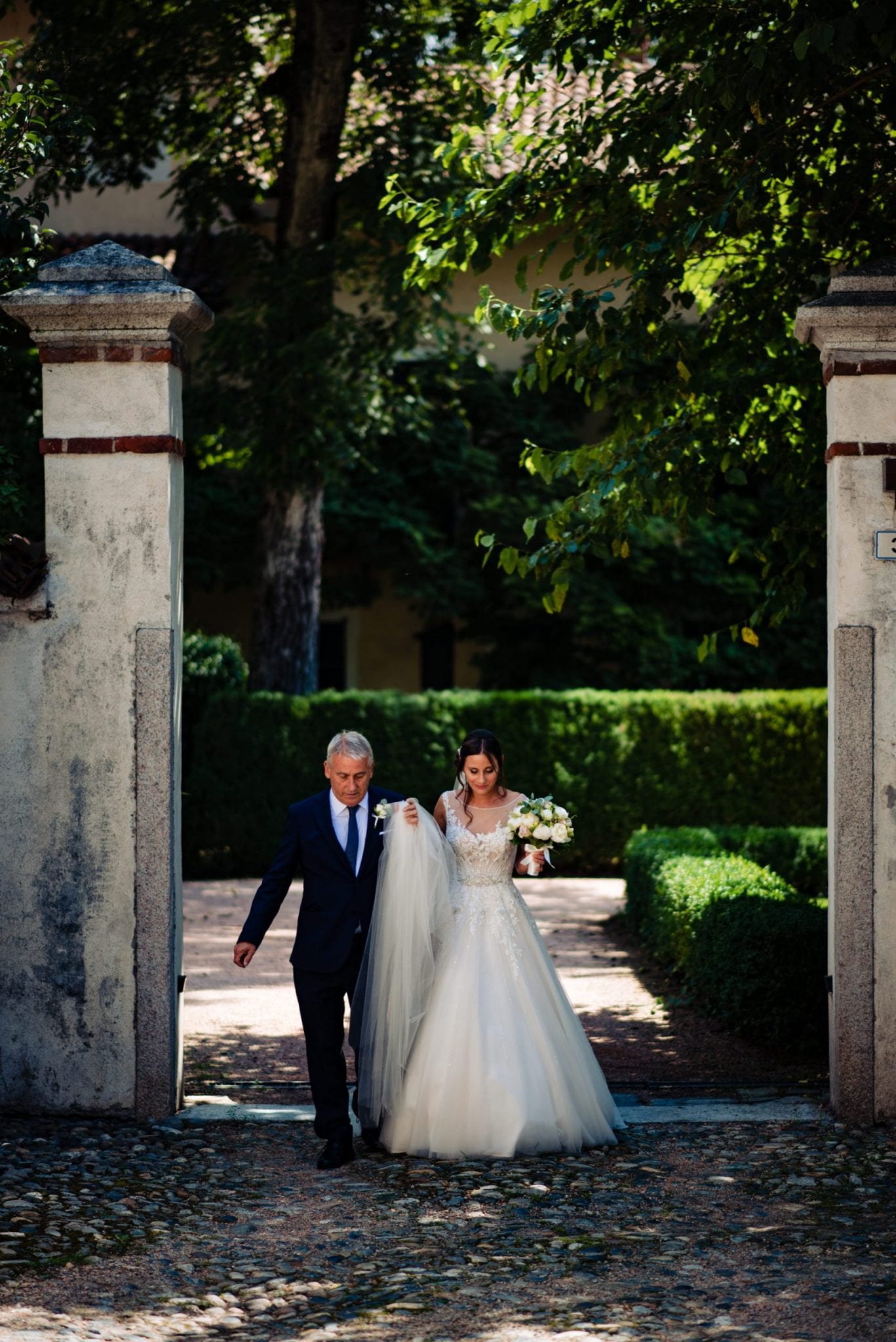 Fotografo Fotografia di Matrimonio Abbazia Santo Spirito Villa Giannone Cerimonia Nozze Arrivo Sposa
