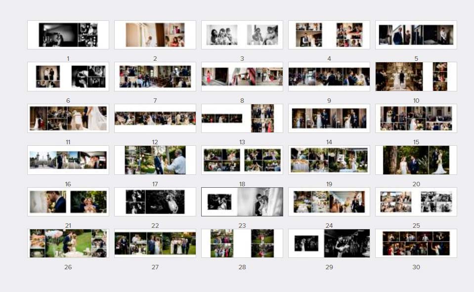 impaginazione album online cloudproofing smartalbum fotografo matrimonio lamperti varese saronno